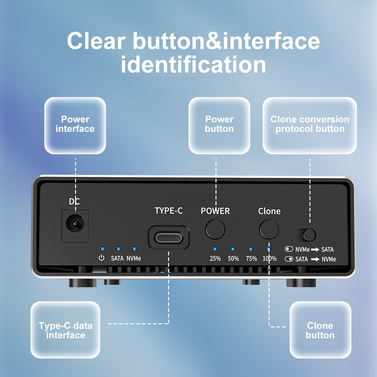 MAIWO-Dual-Bay-M2-NVME-Case-und-SATA-HDD-Docking-Station-Type-C-31-Docking-Station-25quot35quot-HDD--1989721-7